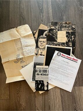 Vintage JFK Ephemera Lot